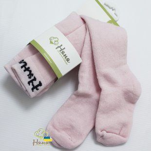 Теплі махрові колготки Милашка рожеві, 13-14, Махра