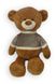 М'яка іграшка Ведмедик «АДАМЧИК» 68 см, Коричневий, М'які іграшки ВЕДМЕДІ, від 61 см до 100 см
