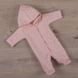 Комбінезон для малюків на рік Амурчик рожевий