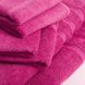 Махровое полотенце Косичка 100 х 150 пурпурное